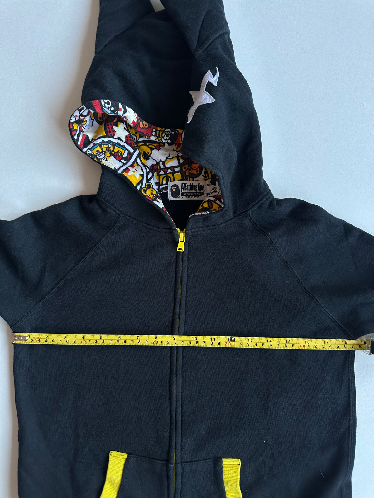 BAPE Milo Land Devil Zip Hoodie Black