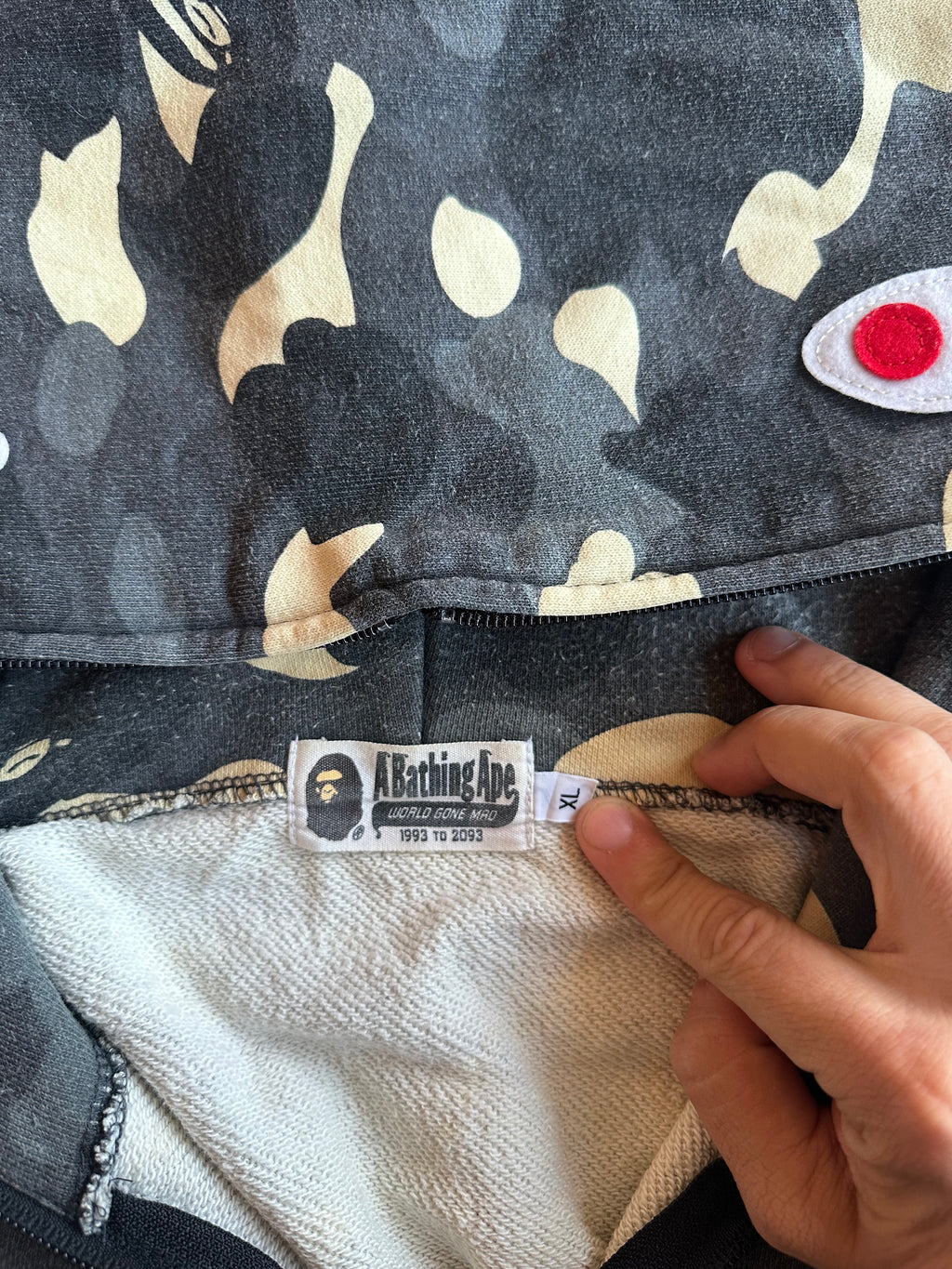 BAPE City Camo Shark Full Zip Hoodie “Chef Ops” Glow in the Dark
