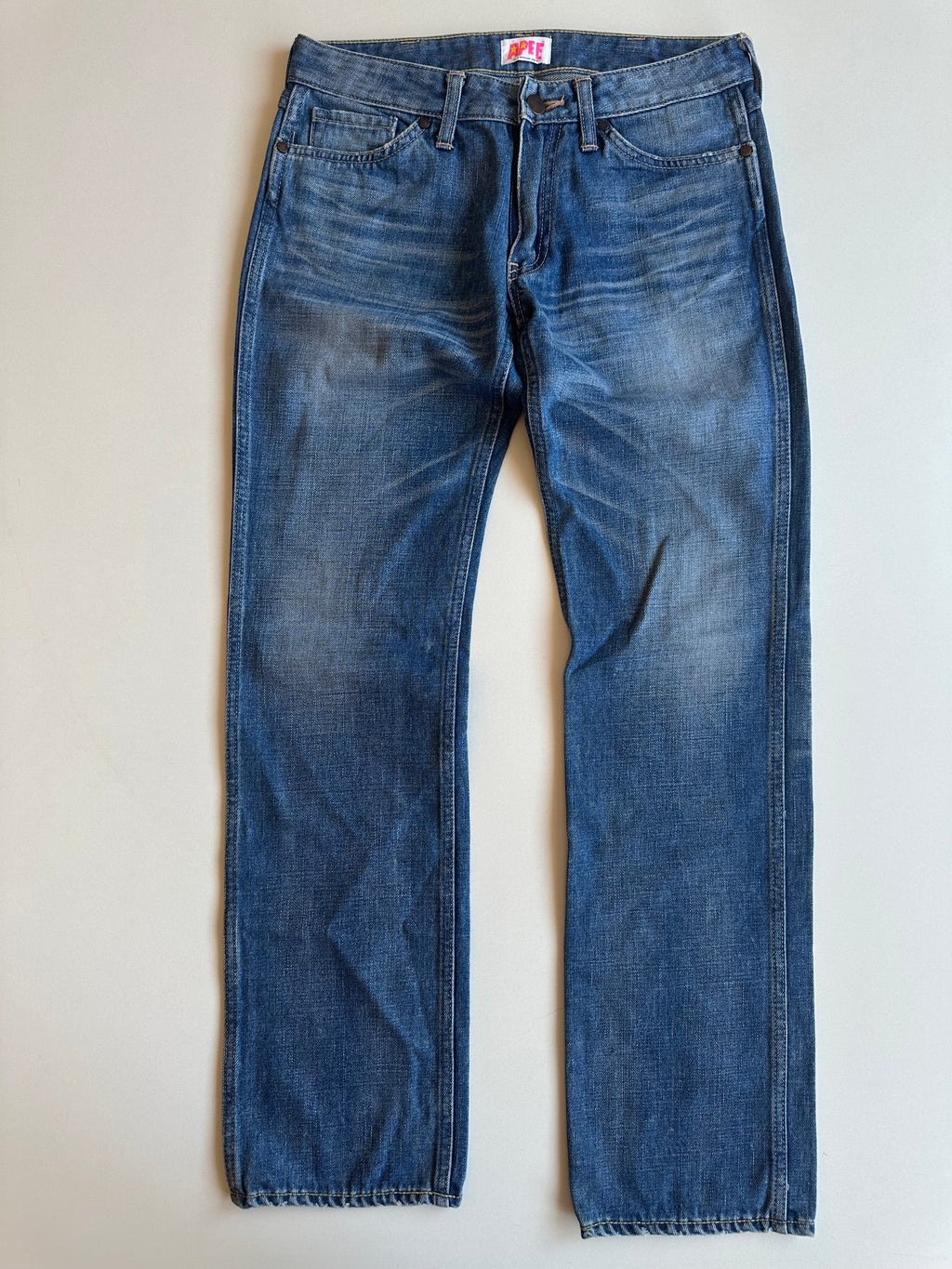 Vintage Bape Ape Head Jeans