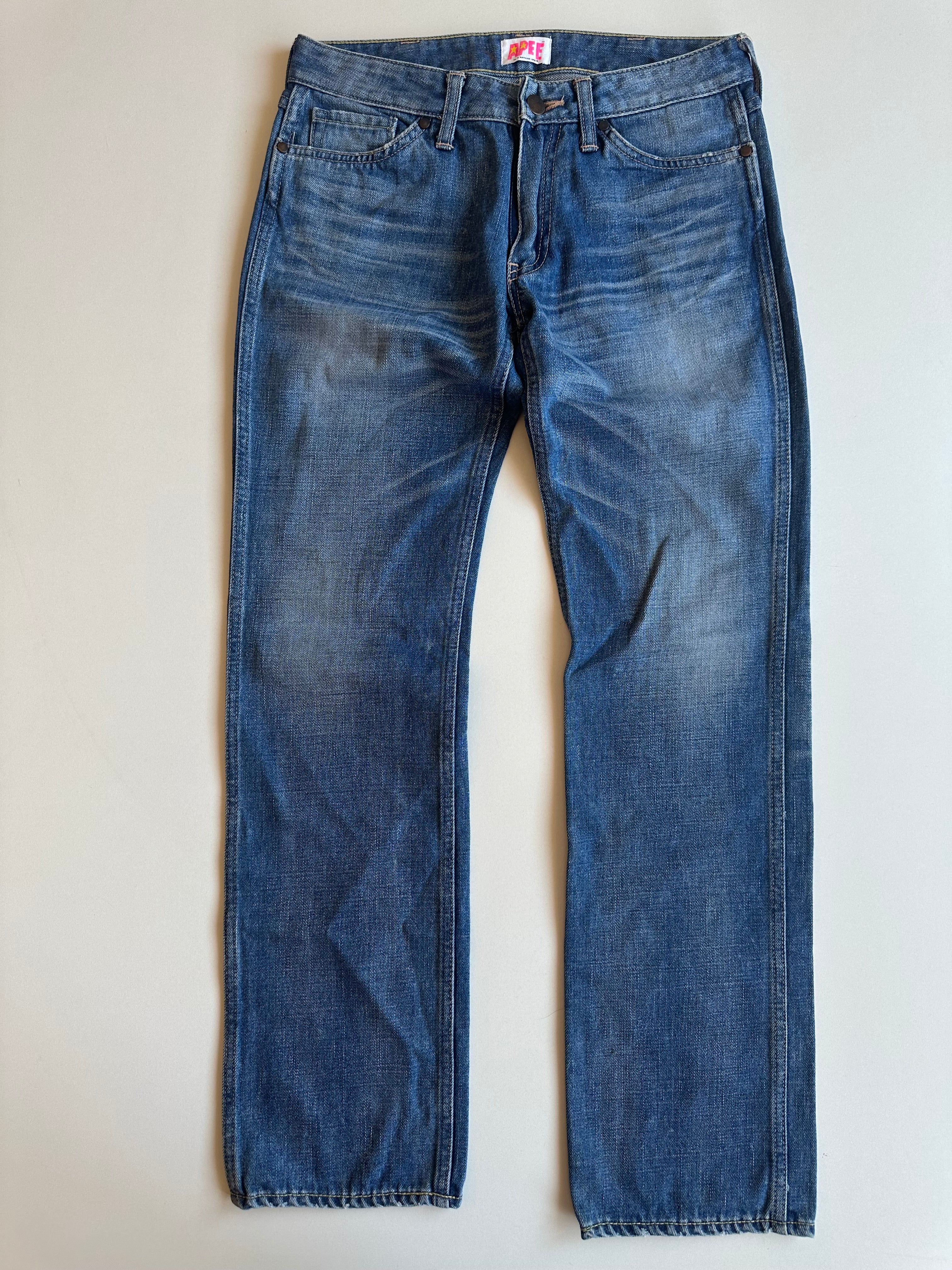 Vintage Bape Ape Head Jeans