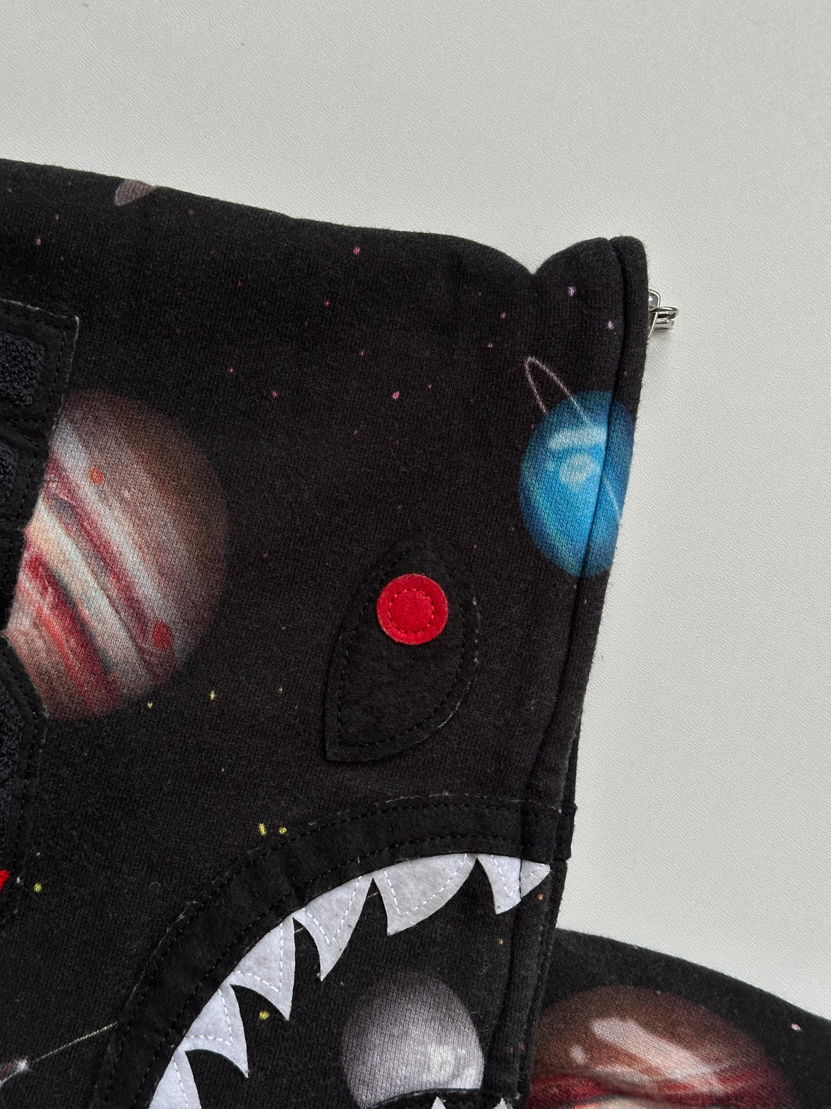 Bape Galaxy Shark Full Zip Hoodie - Size M