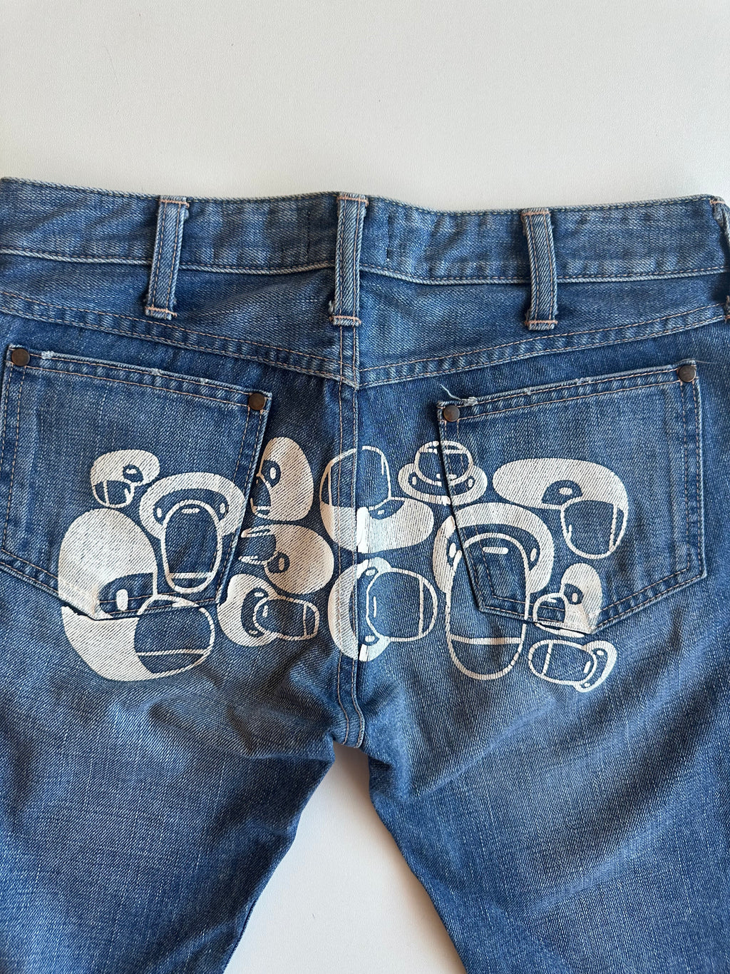 Vintage Bape Ape Head Jeans