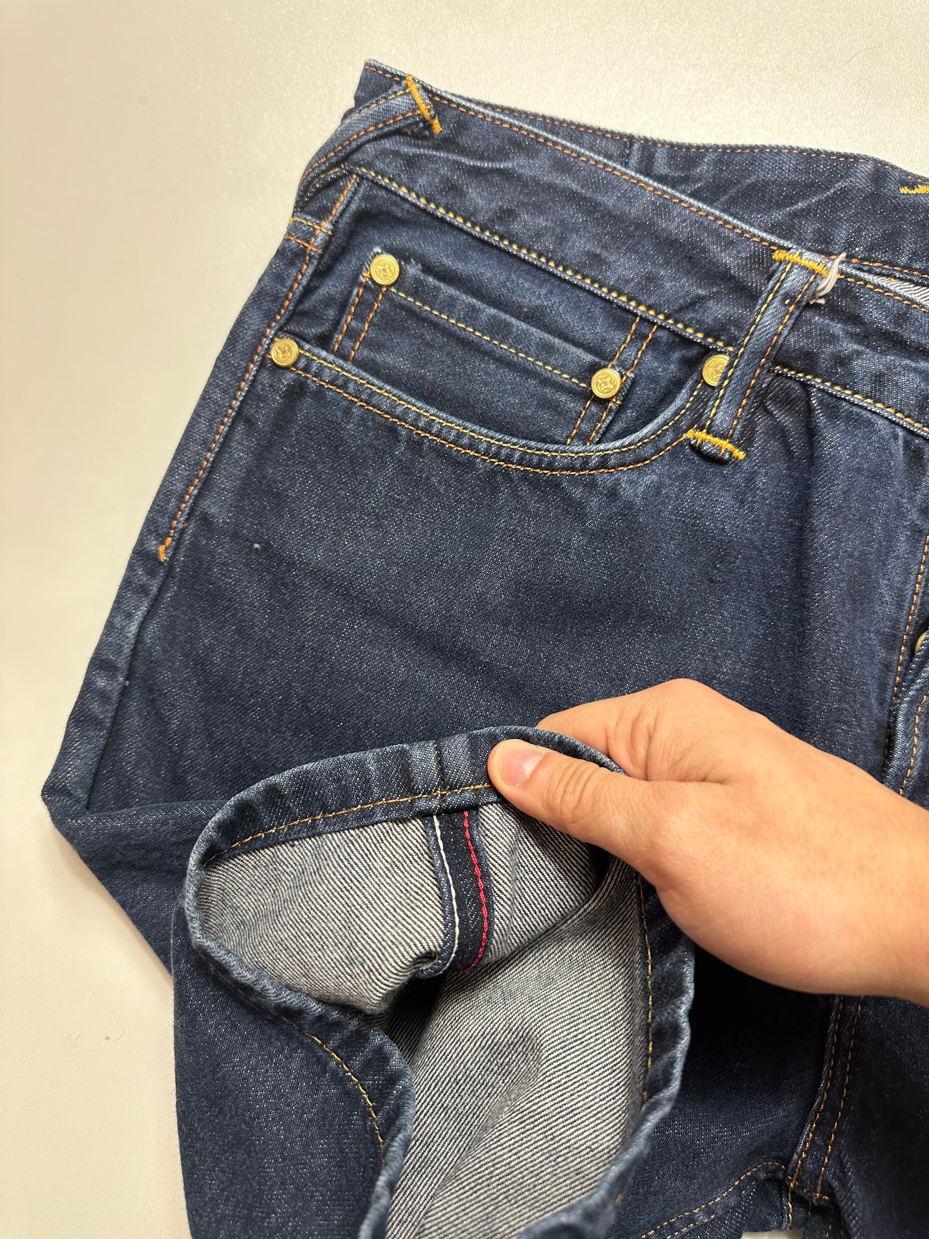 Vintage Evisu Kuro Seagull Jorts