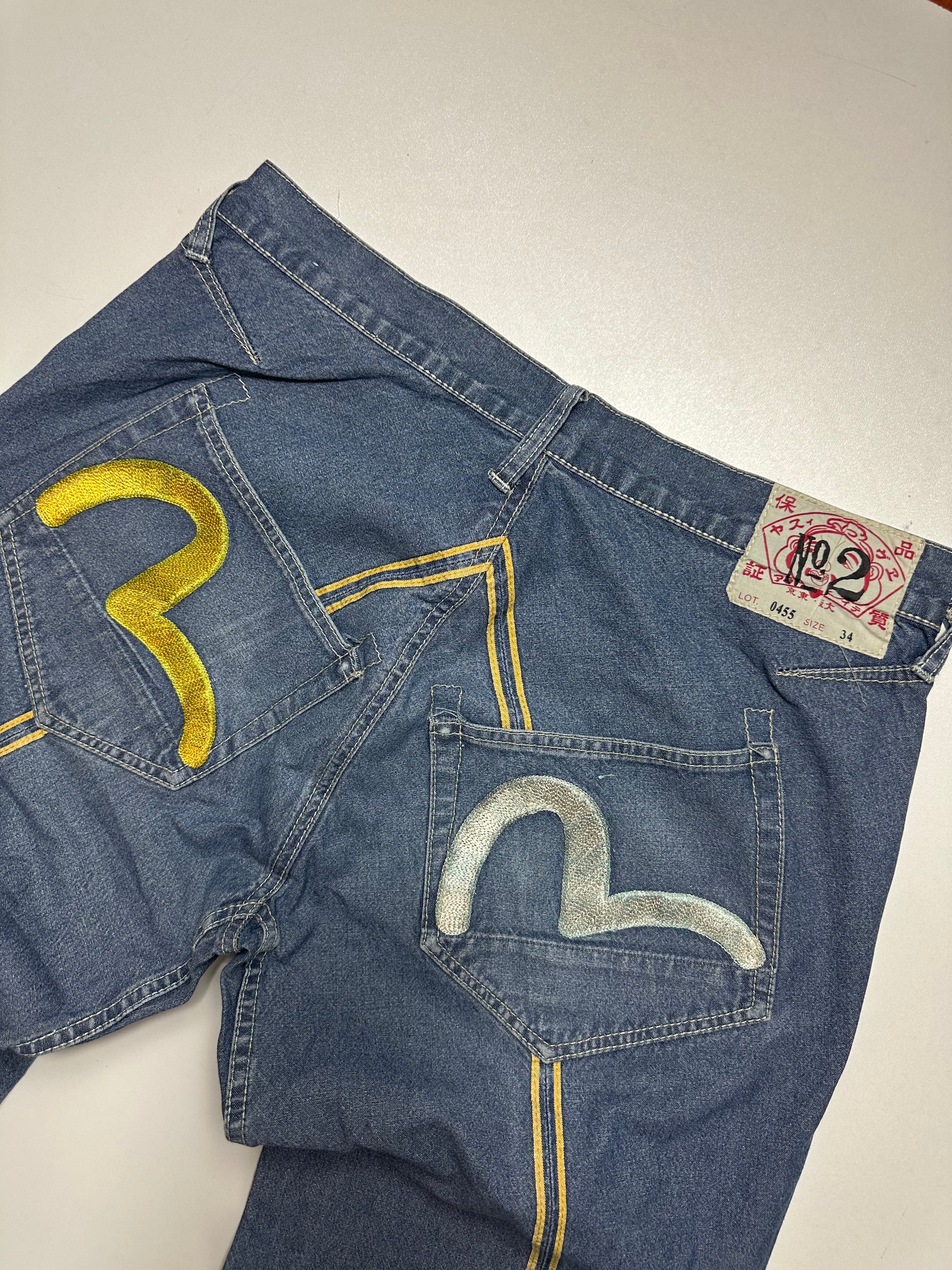 Blugi vintage Evisu Seagull