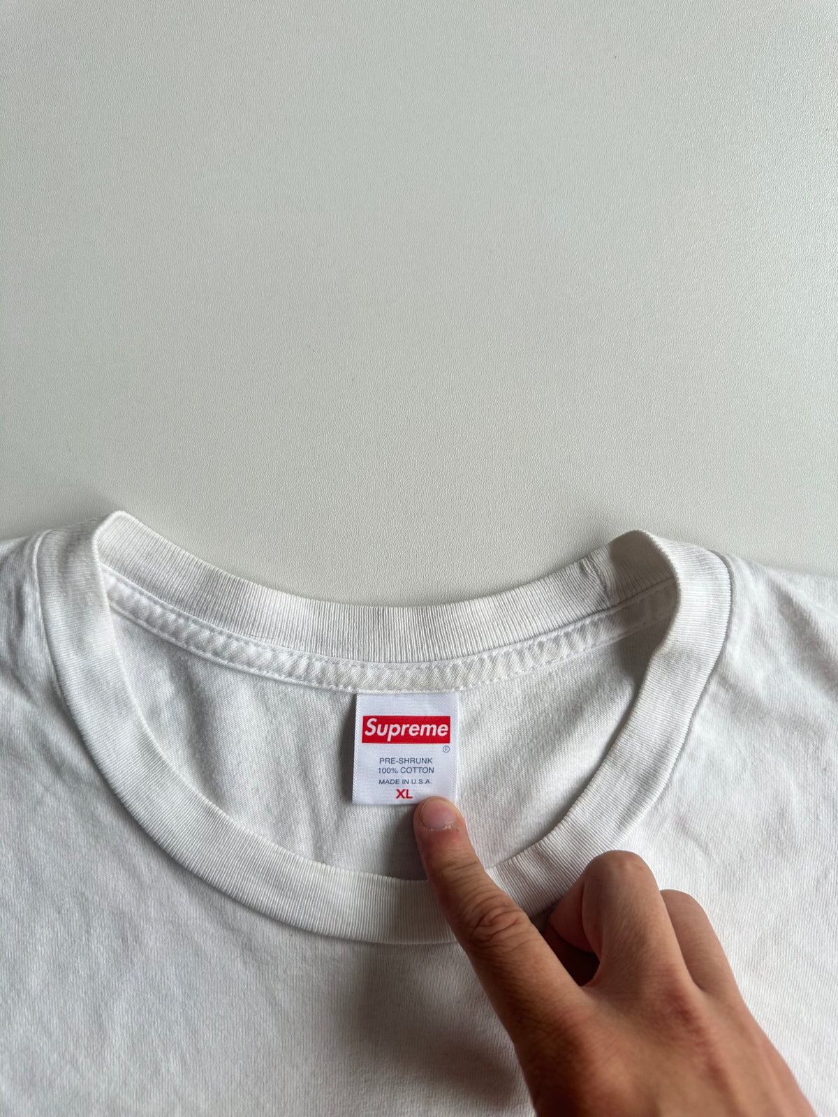Supreme HNIC Tee White – SS21