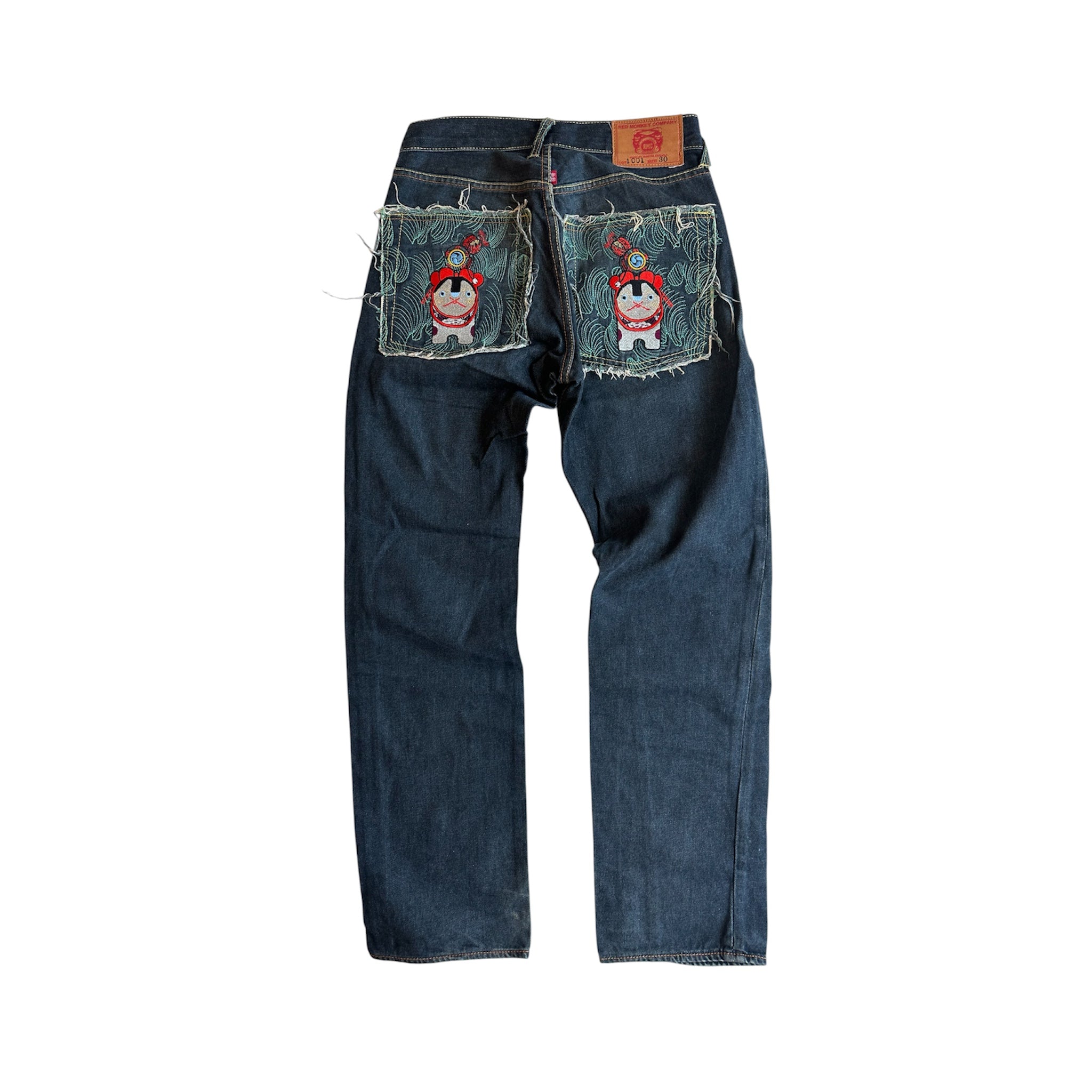 Vintage RMC Embroidered Jeans