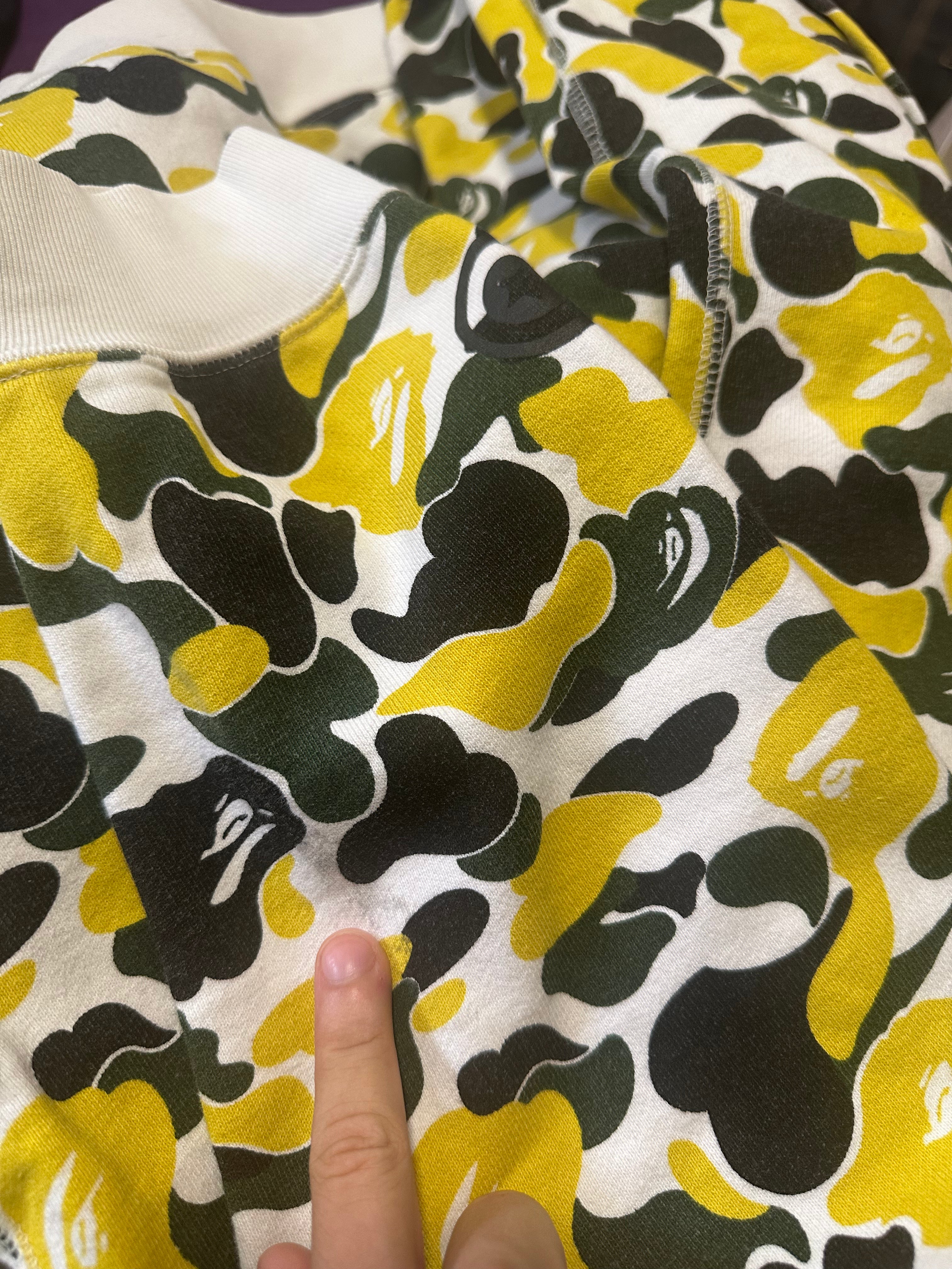 Vintage Bape Kumamoto Camo Store Exclusive Shark 2008